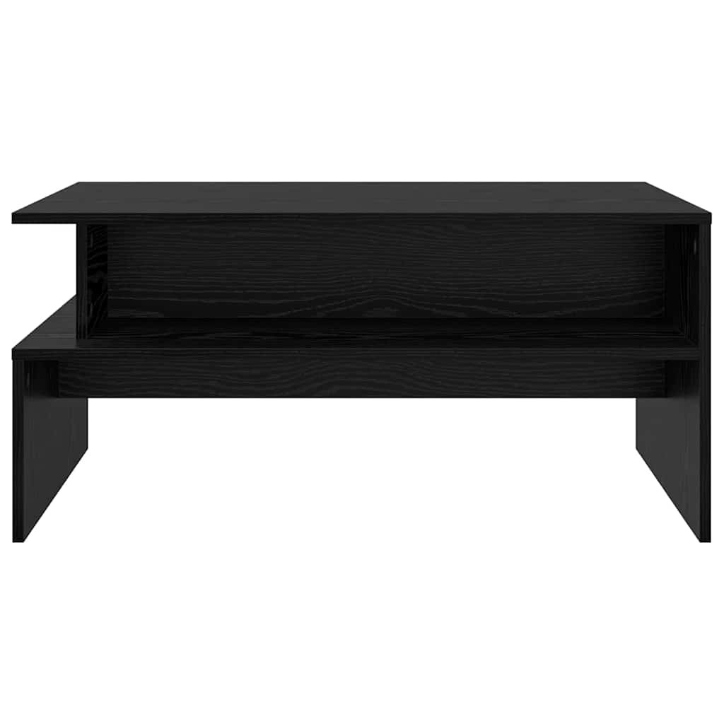 Wooden Coffee Table 90cm Wide With Shelf - Vantage Home
