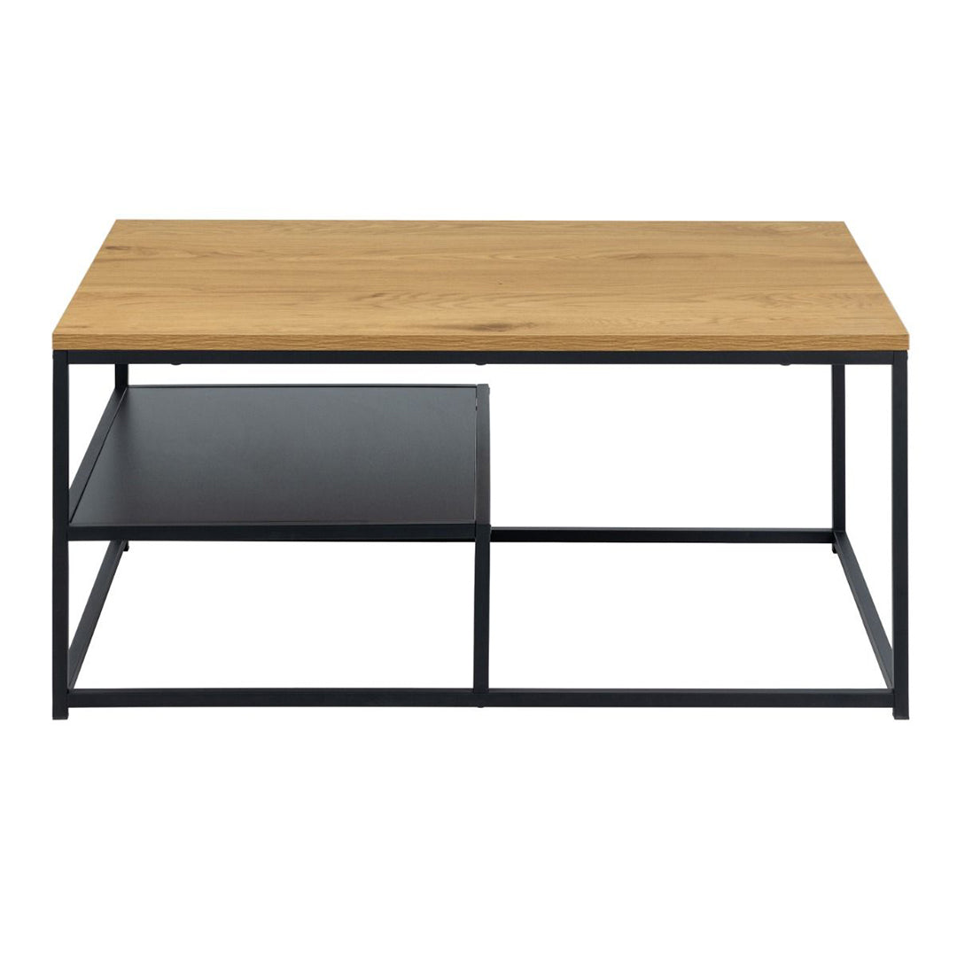 Wooden Coffee Table With Open Shelf - Gila