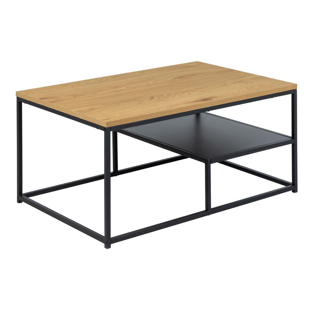 Wooden Coffee Table With Open Shelf - Gila