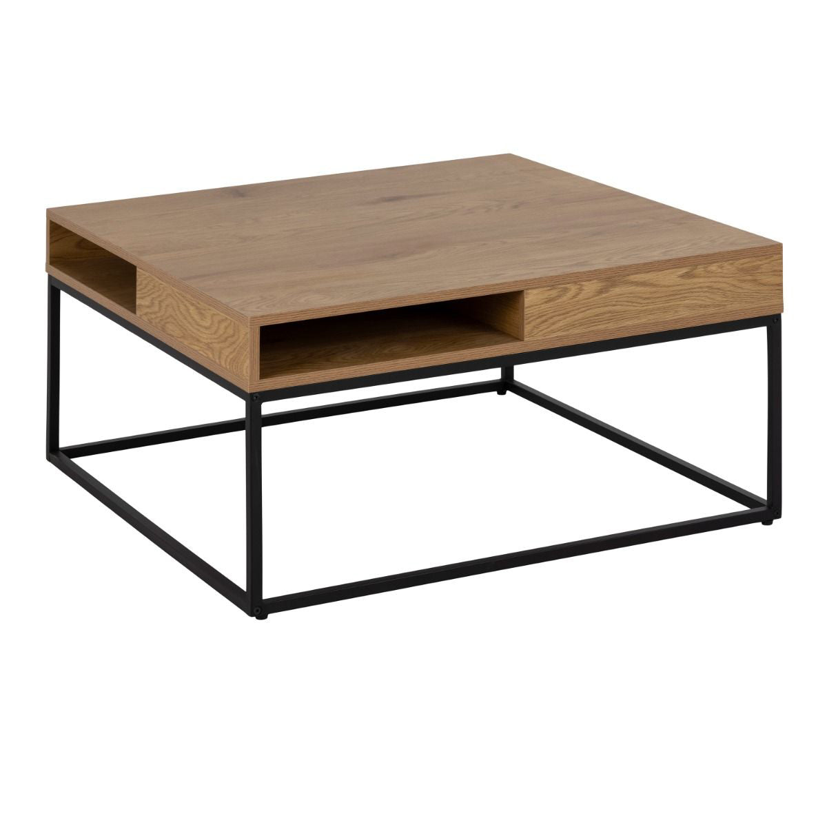 Wooden Coffee Table With Open Storage - Willford
