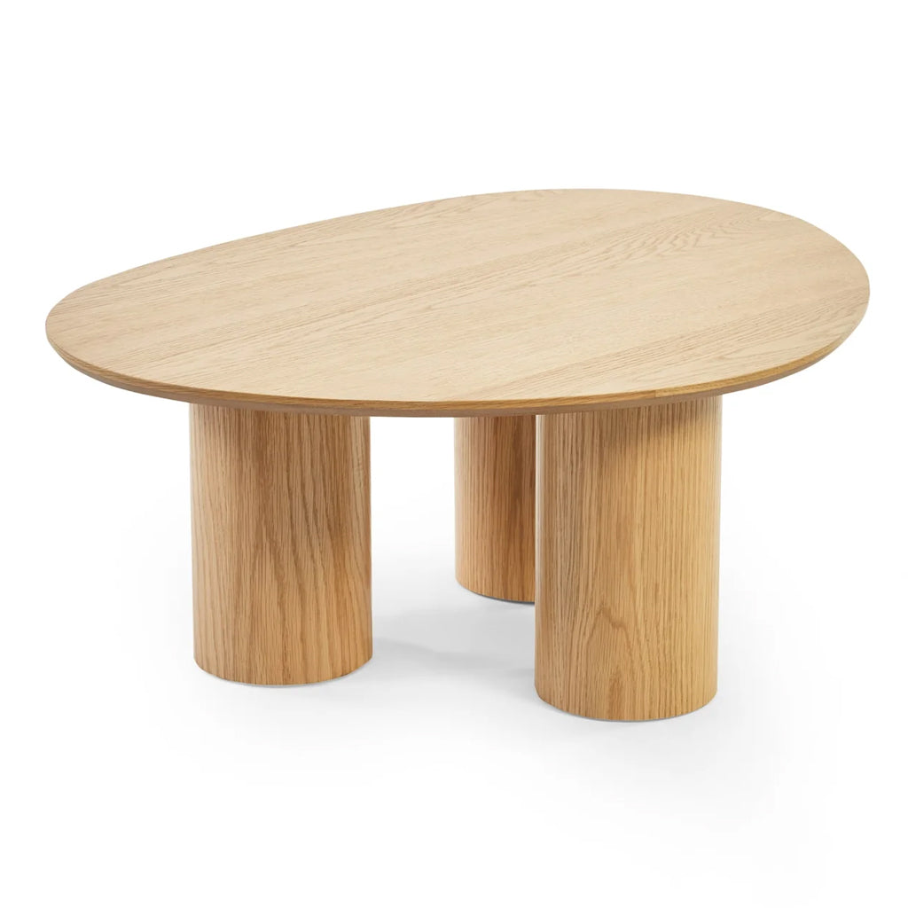Wooden Coffee Table Oval - Anya