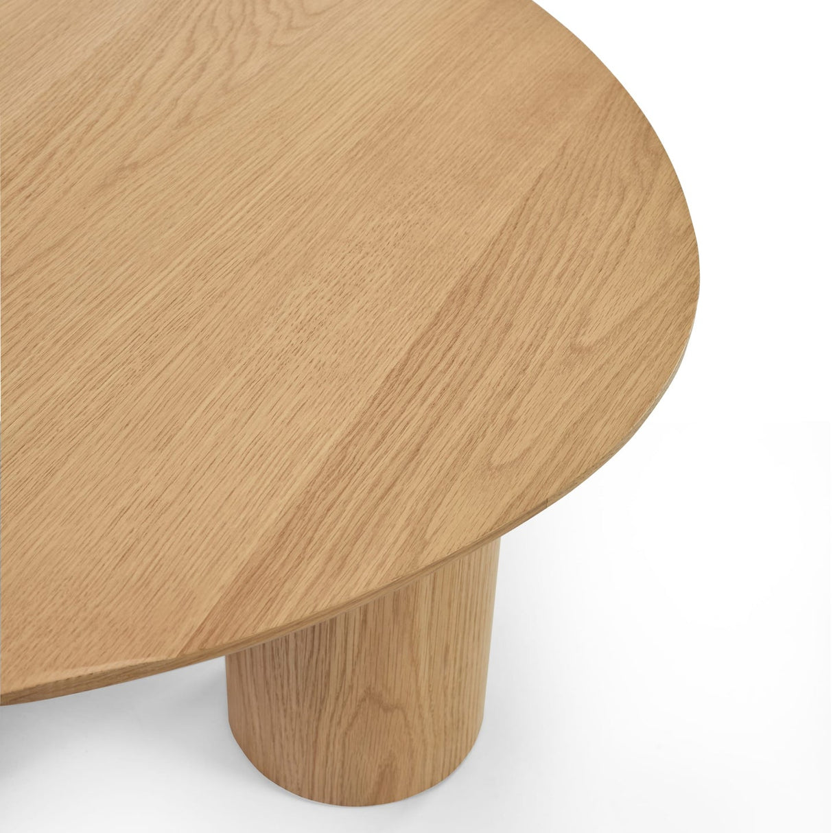 Wooden Coffee Table Oval - Anya