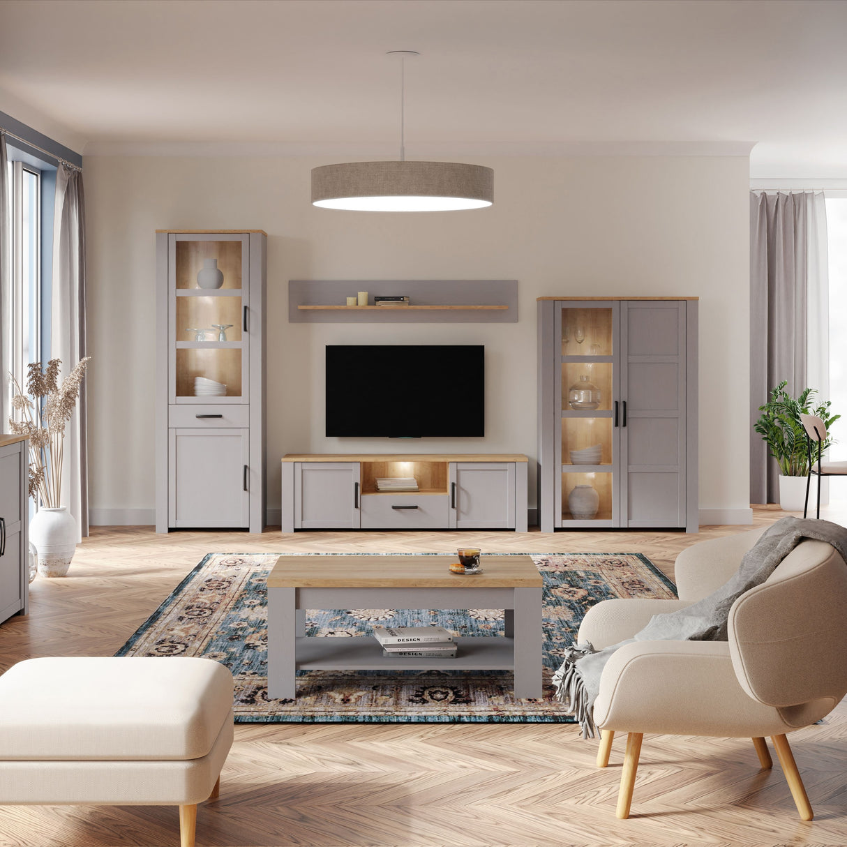 Wooden Coffee Table Rectangular - Bohol