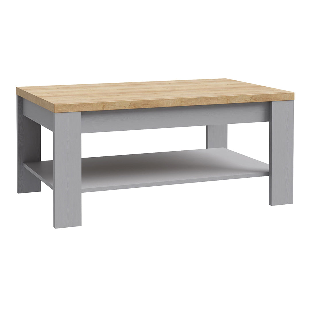 Wooden Coffee Table Rectangular - Bohol