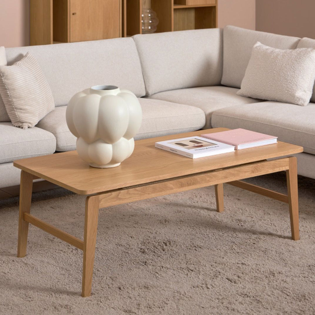 Wooden Coffee Table Rectangular - Essex