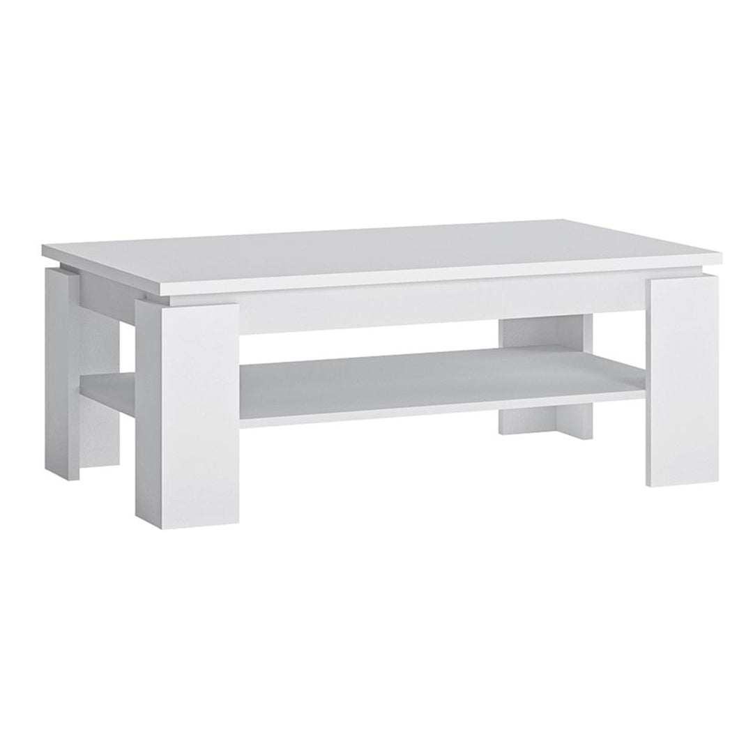 Wooden Coffee Table Rectangular - Fribo