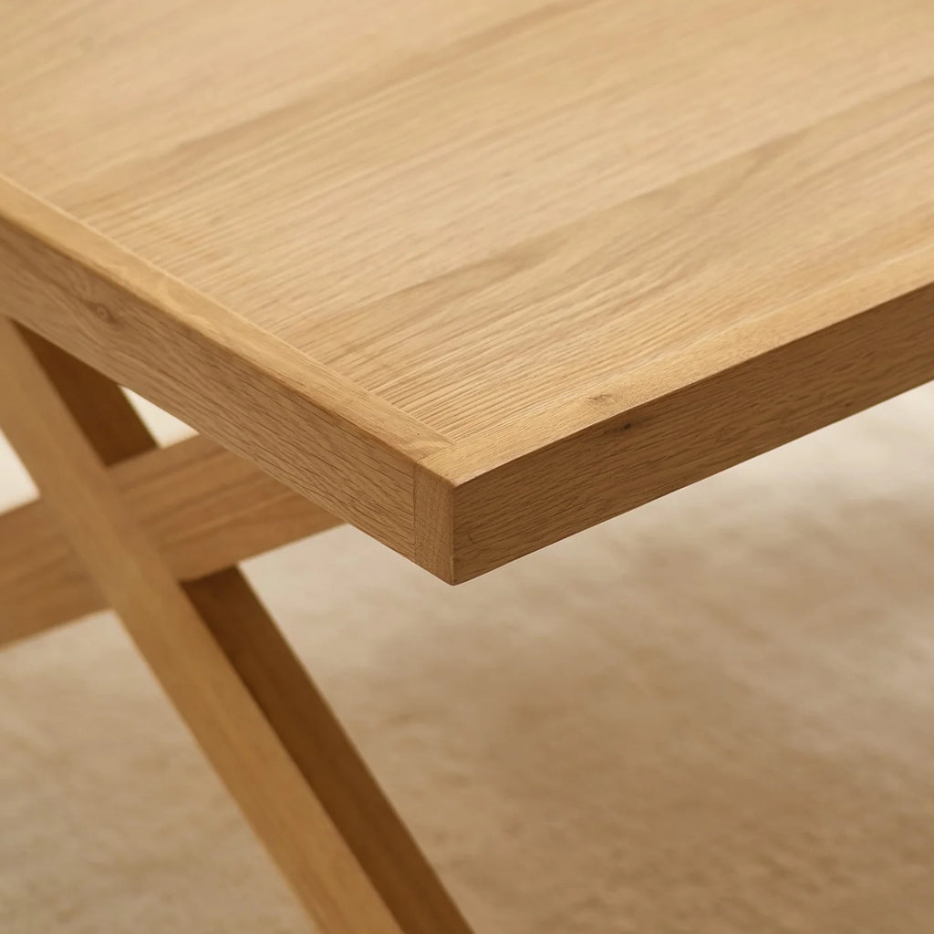 Wooden Coffee Table Rectangular - Haddon