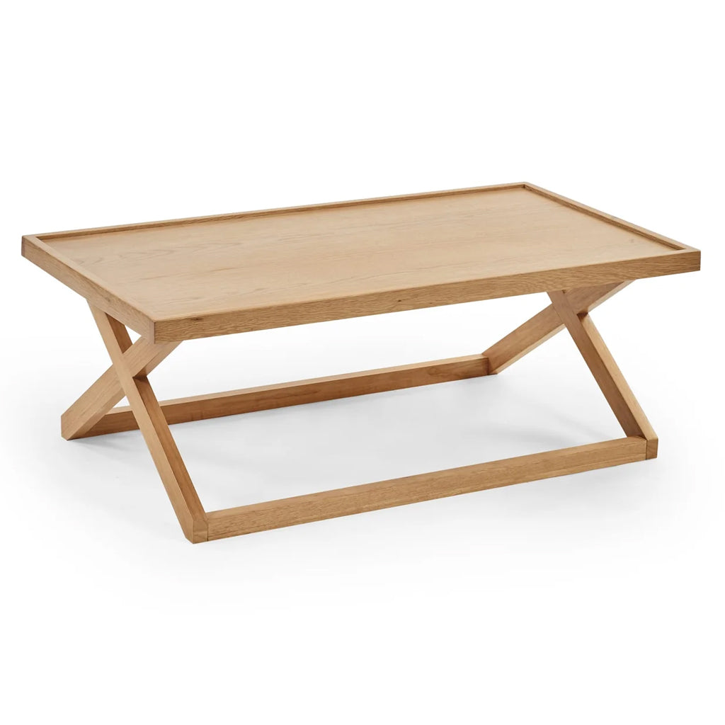 Wooden Coffee Table Rectangular - Haddon