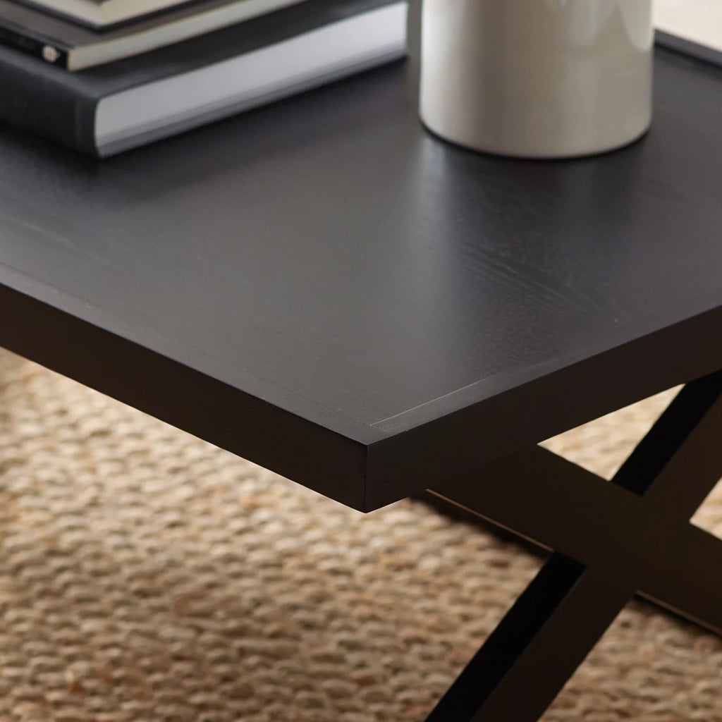 Wooden Coffee Table Rectangular - Haddon