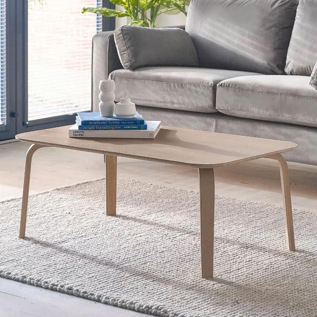 Wooden Coffee Table Rectangular - Kaito