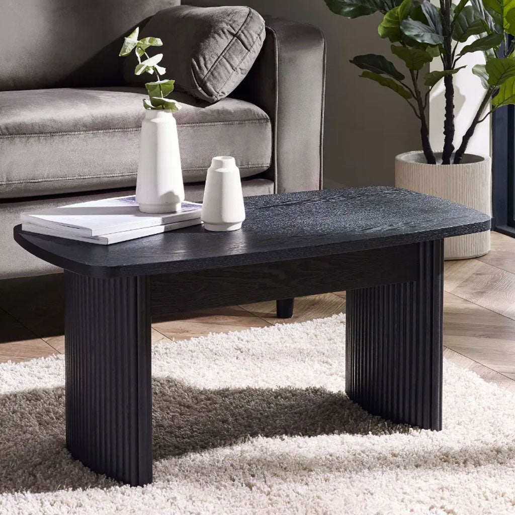 Wooden Coffee Table Rectangular - Louis