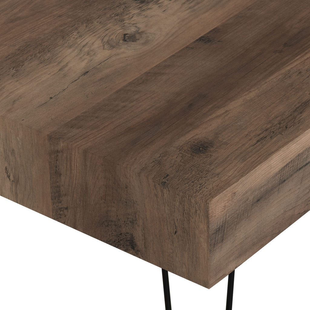 Wooden Coffee Table Rectangular - Troy