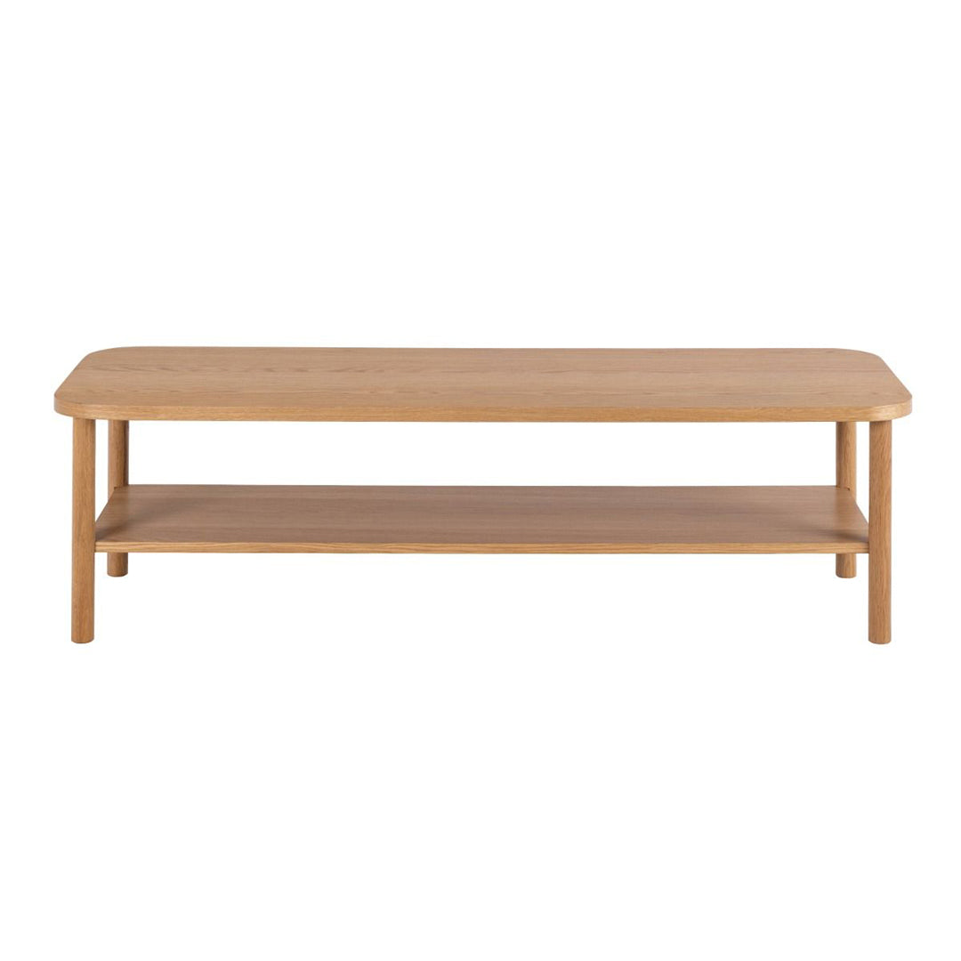 Wooden Coffee Table Rectangular With Undershelf - Banbury