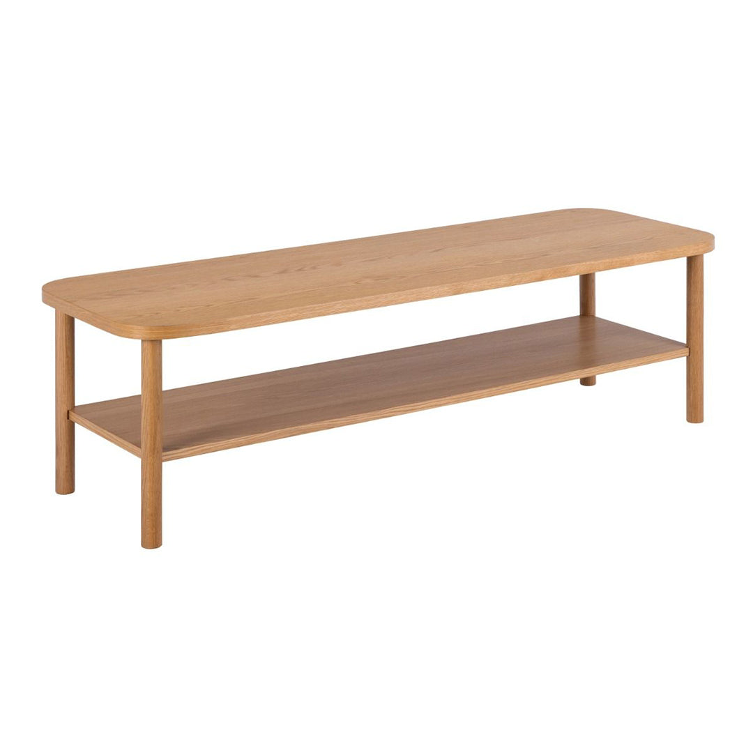 Wooden Coffee Table Rectangular With Undershelf - Banbury