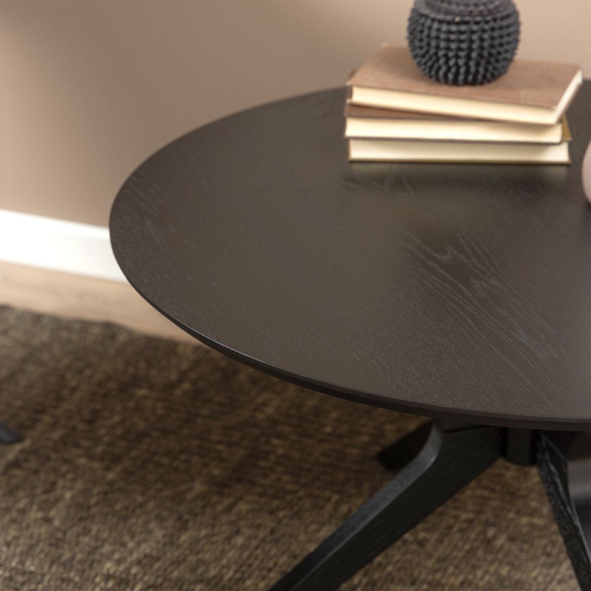 Wooden Coffee Table Round - Duncan