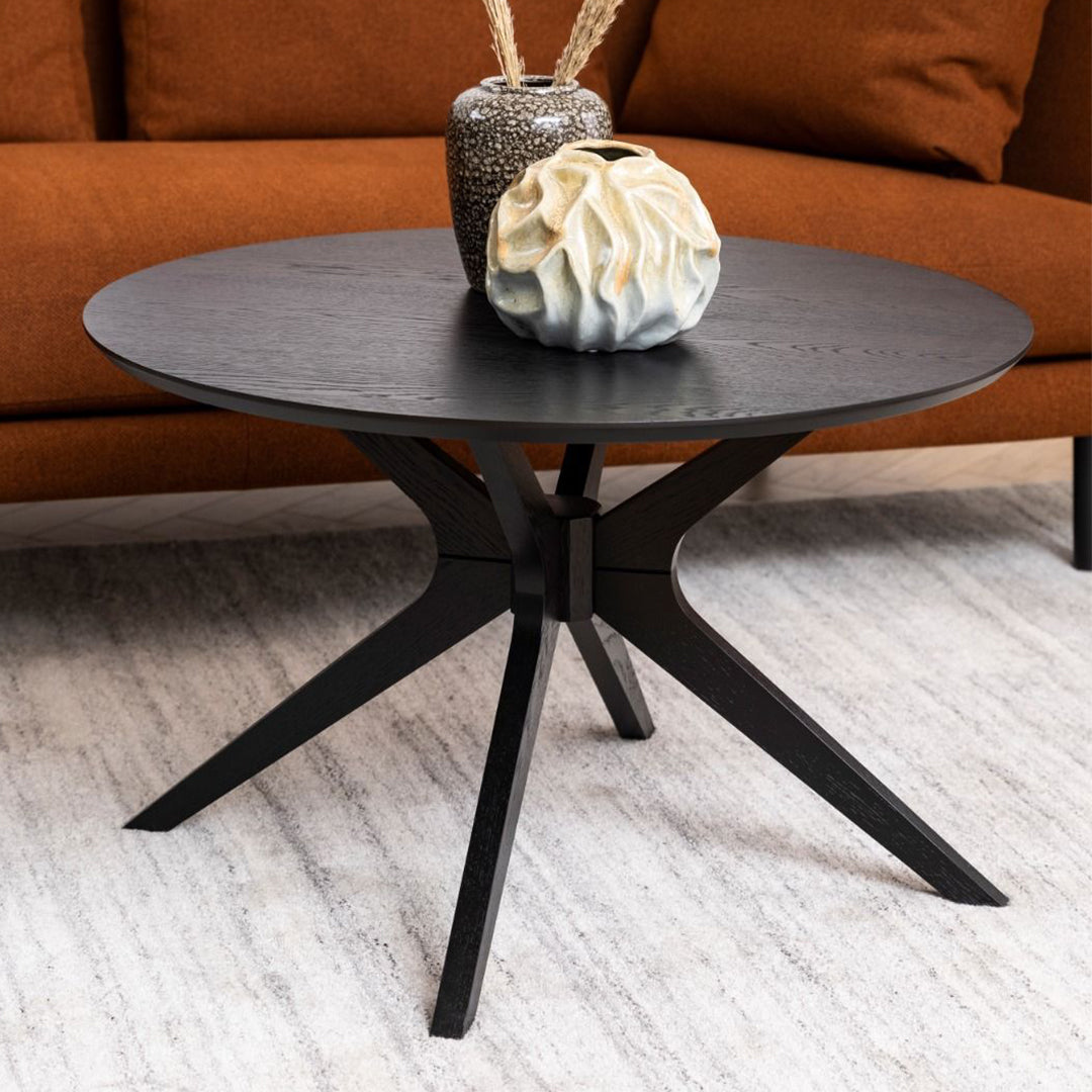 Wooden Coffee Table Round - Duncan