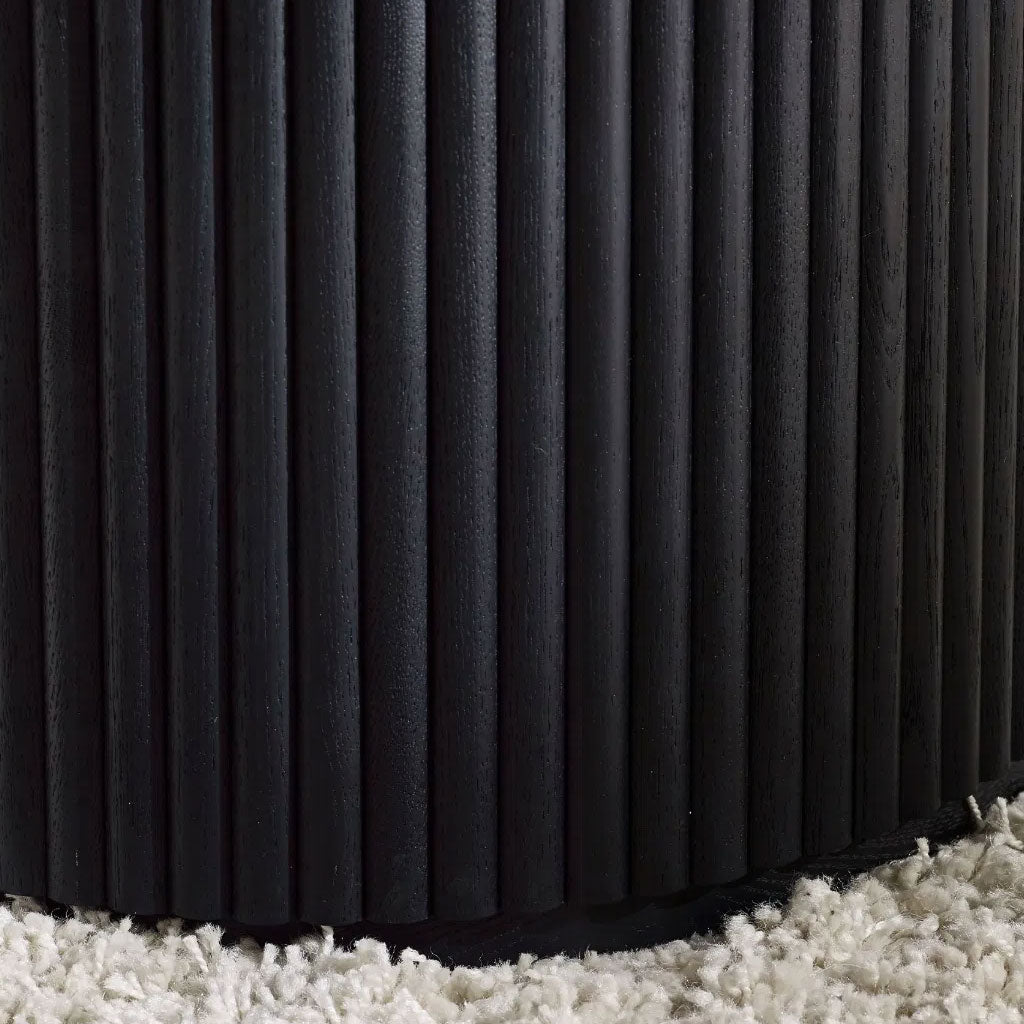 Wooden Coffee Table Round - Louis