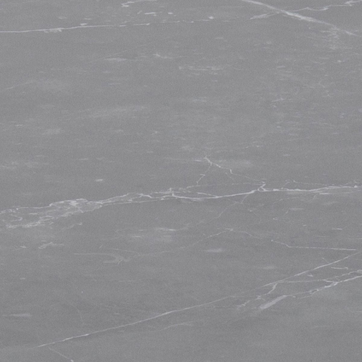 Wooden Coffee Table Round in Marble Effect - Amble