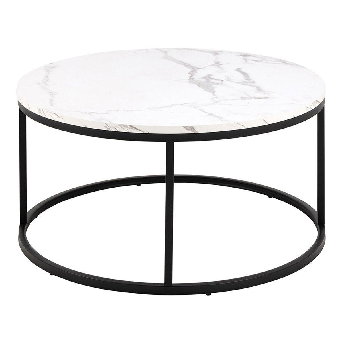 Wooden Coffee Table Round - Spiro