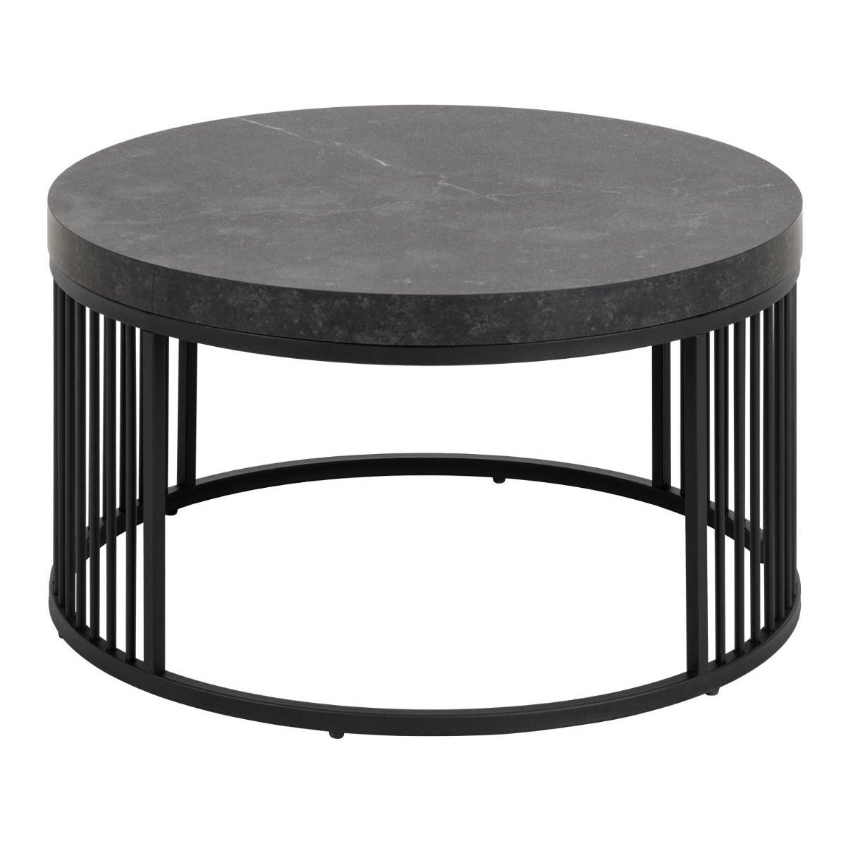 Wooden Coffee Table Round - Strington