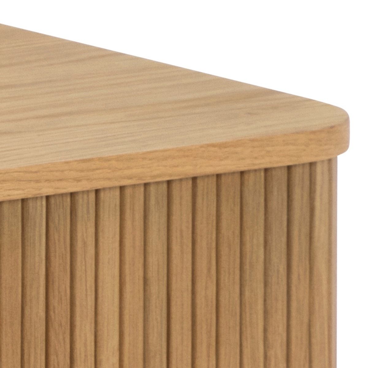 Wooden Coffee Table With Sliding Door - Langley