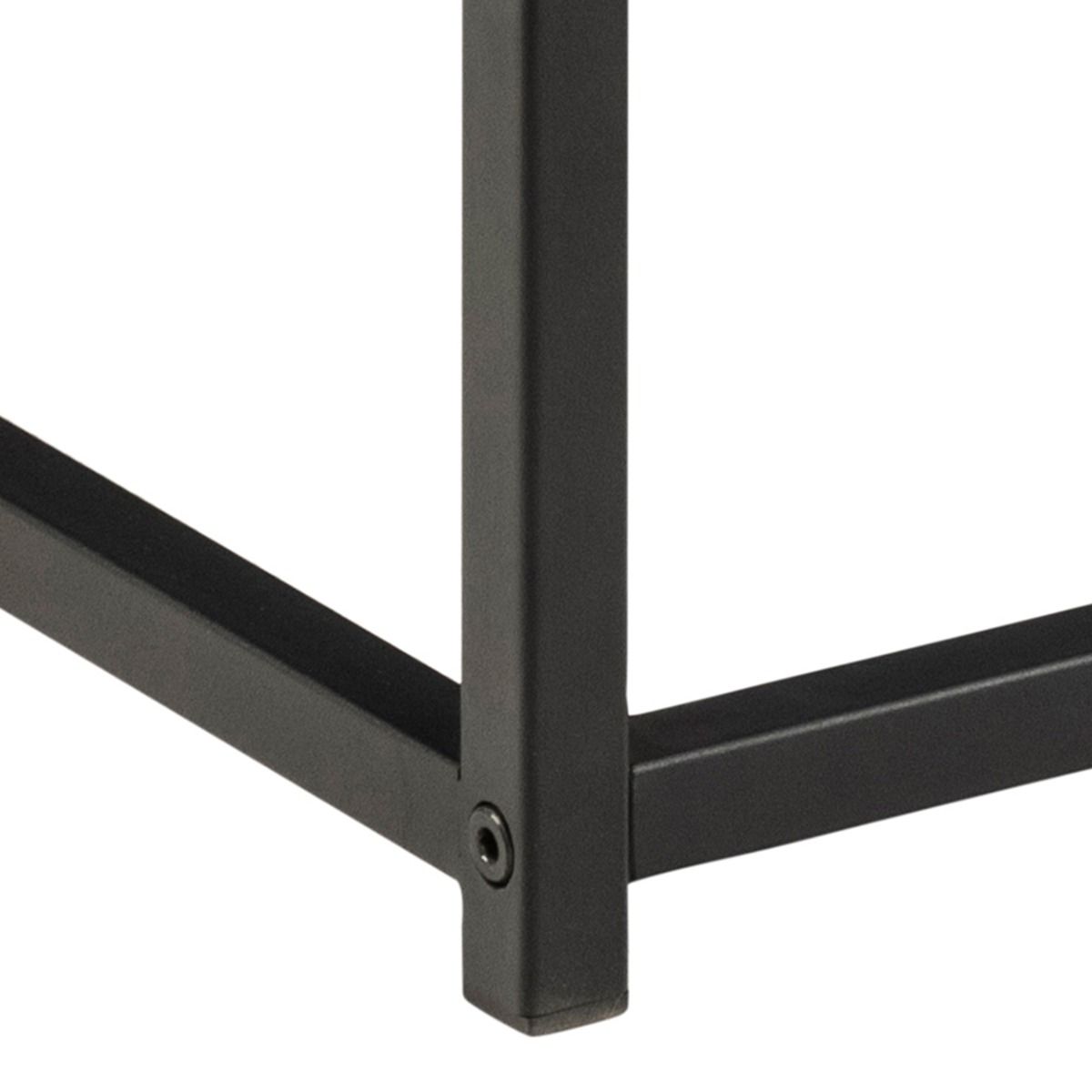 Wooden Coffee Table Square With Open Shelf - Gila