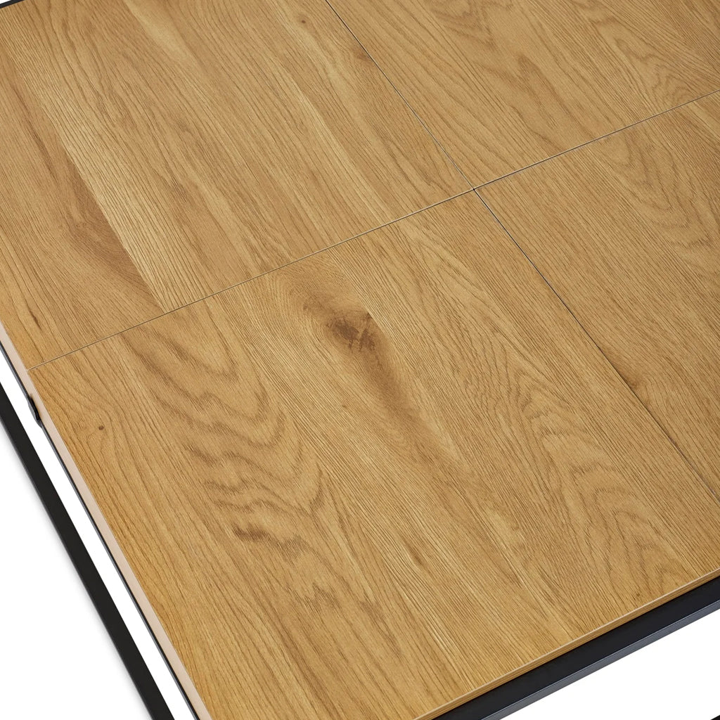 Wooden Coffee Table Square Tray - Ezra