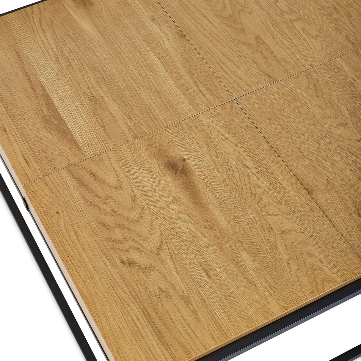 Wooden Coffee Table Square Tray - Ezra