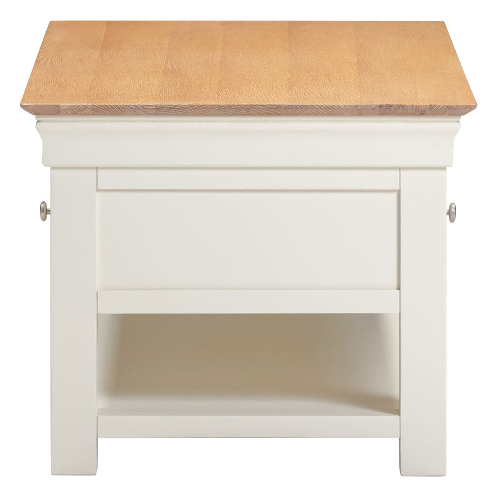 Wooden Coffee Table With 2 Drawers - Bordeaux