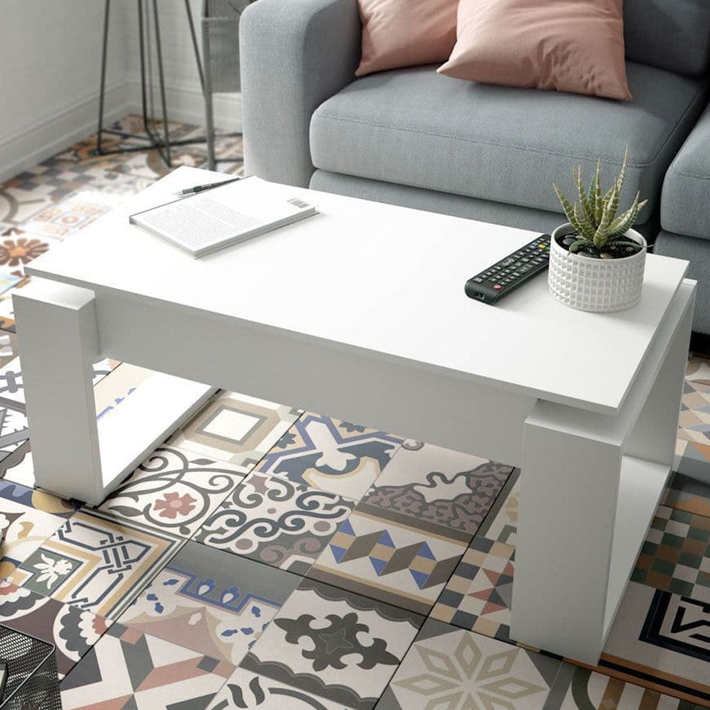 Wooden Coffee Table With Lift up Storage - Felton