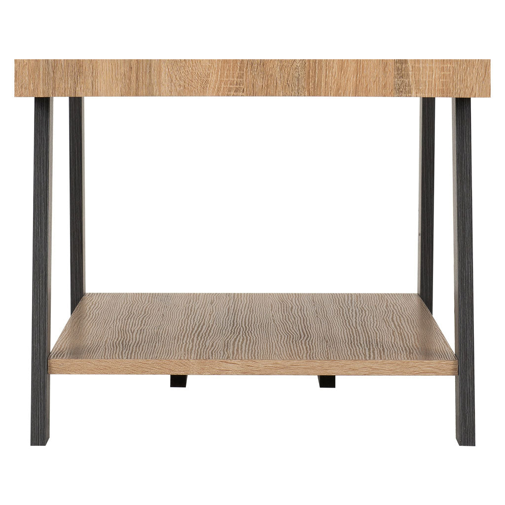 Wooden Coffee Table With Undershelf - Eddie