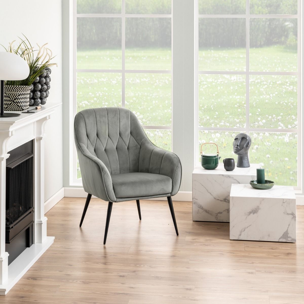 Wooden Coffee Tables in Set Of 2 Square - Dice