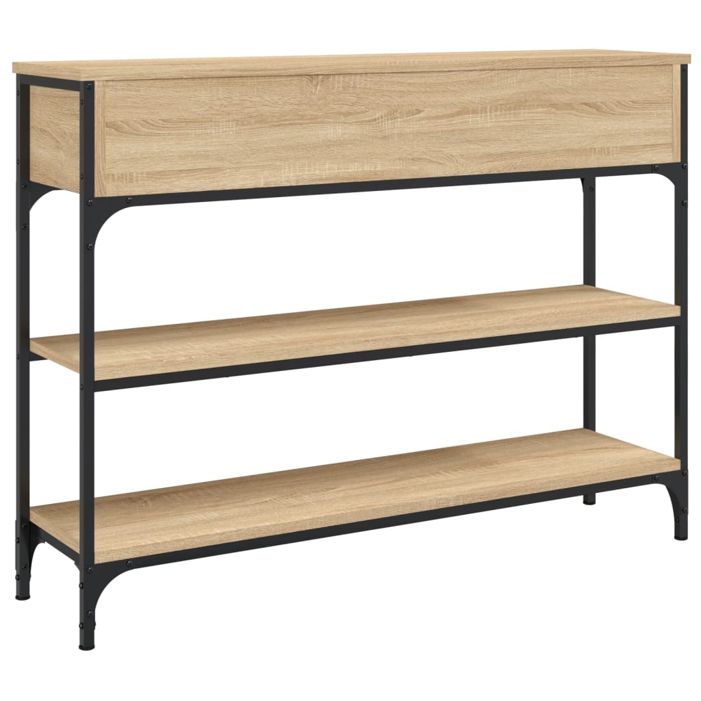Wooden Console Table 100cm Wide With 2 Drawers - Vantage Home