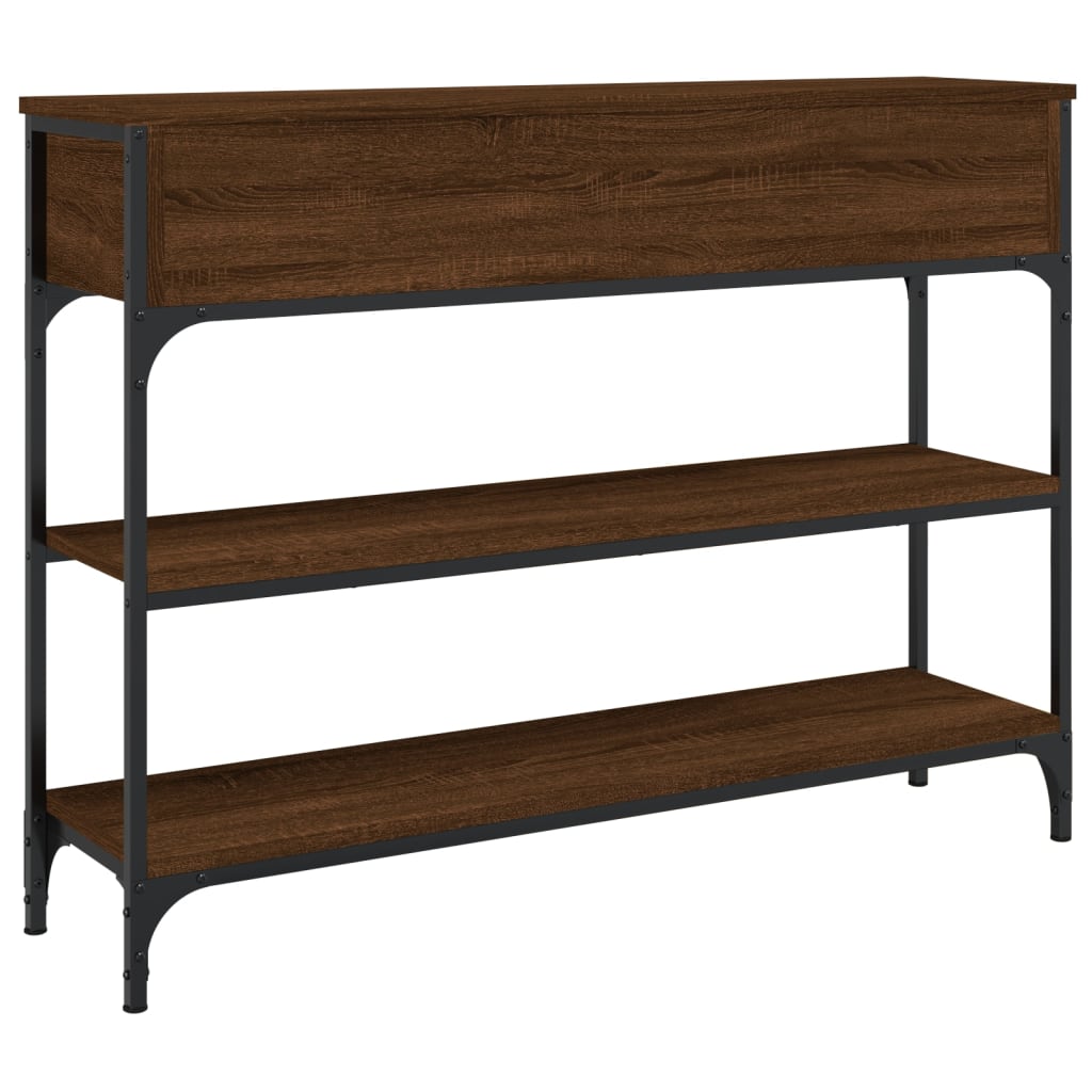 Wooden Console Table 100cm Wide With 2 Drawers - Vantage Home