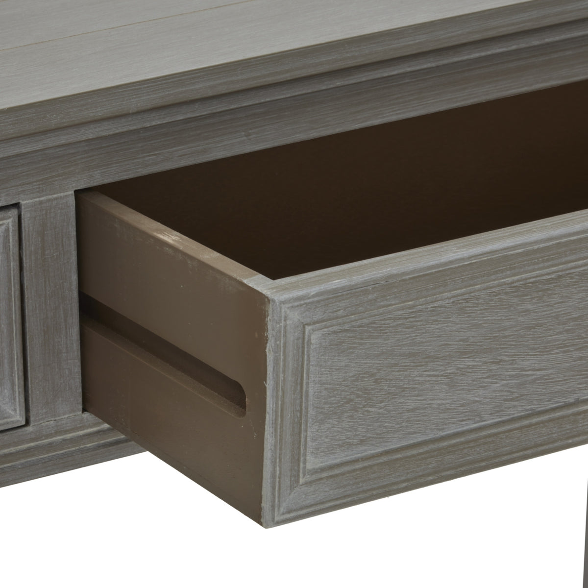 Wooden Console Table 110cm Wide With 2 Drawers - Serene