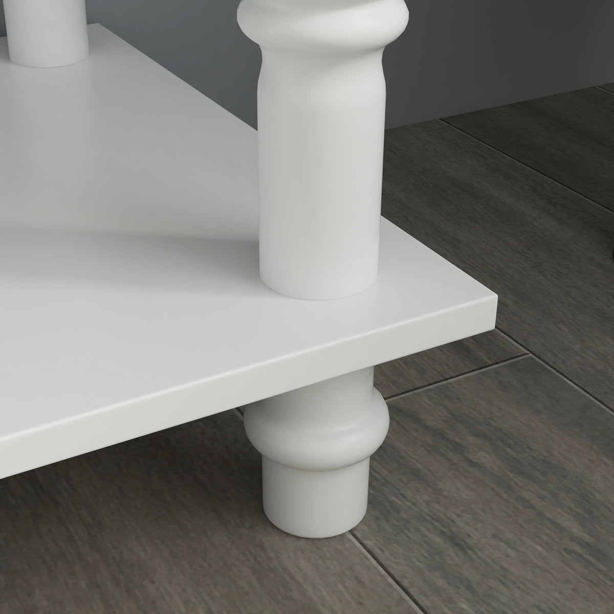 Wooden Console Table 84cm Wide With 2 Drawers - Velmora