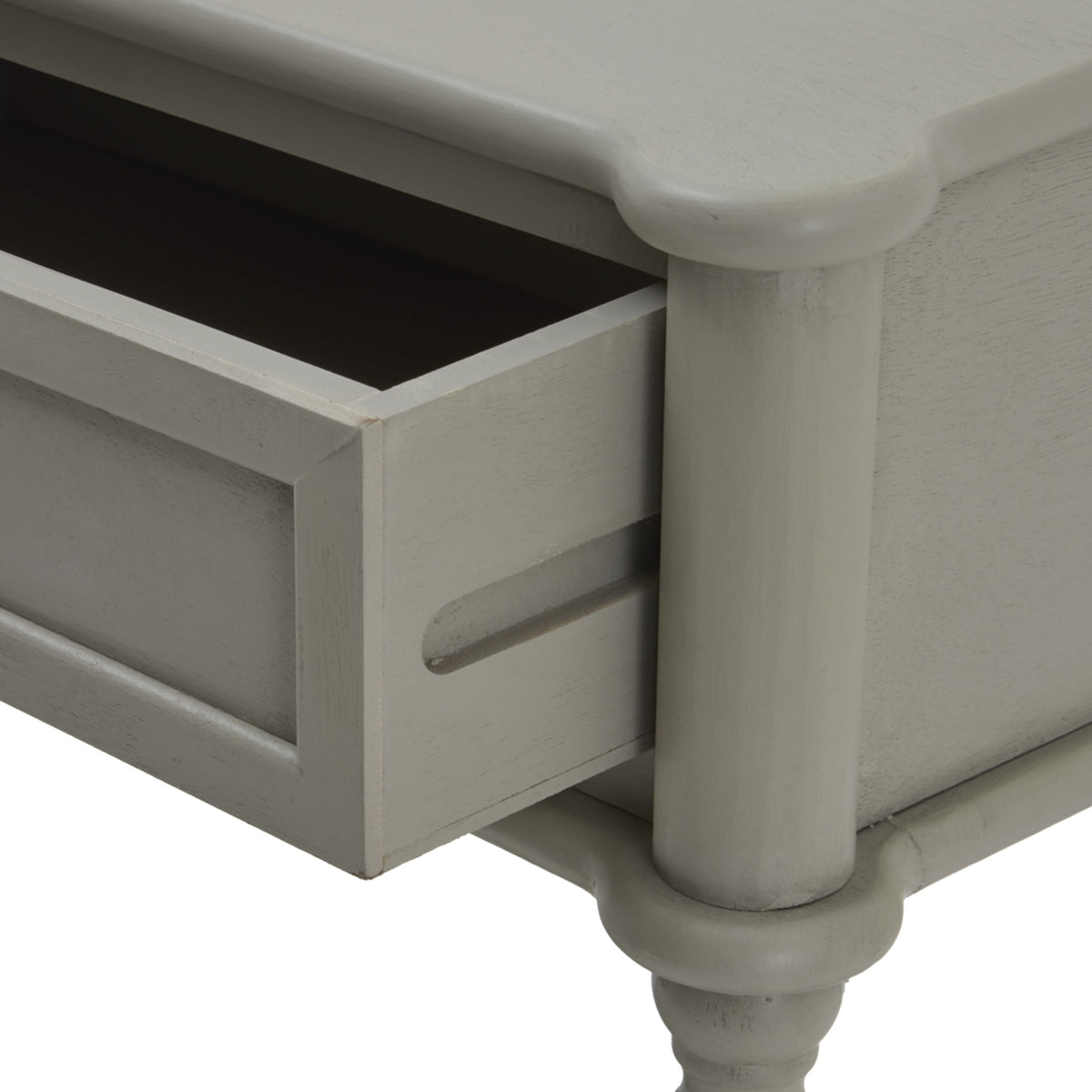 Wooden Console Table 90cm Wide With 2 Drawers - Camden