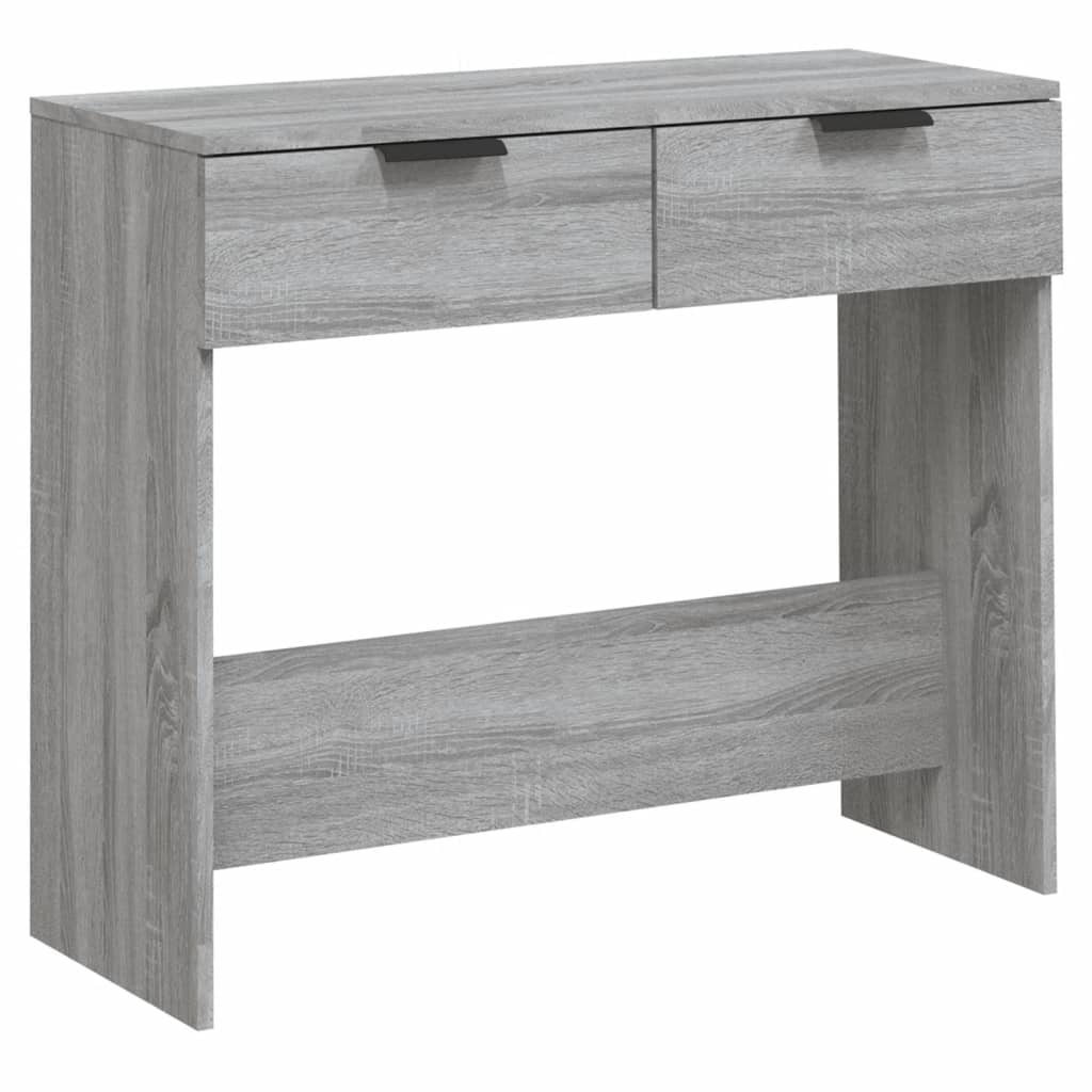 Wooden Console Table 90cm Wide With 2 Drawers - Vantage Home