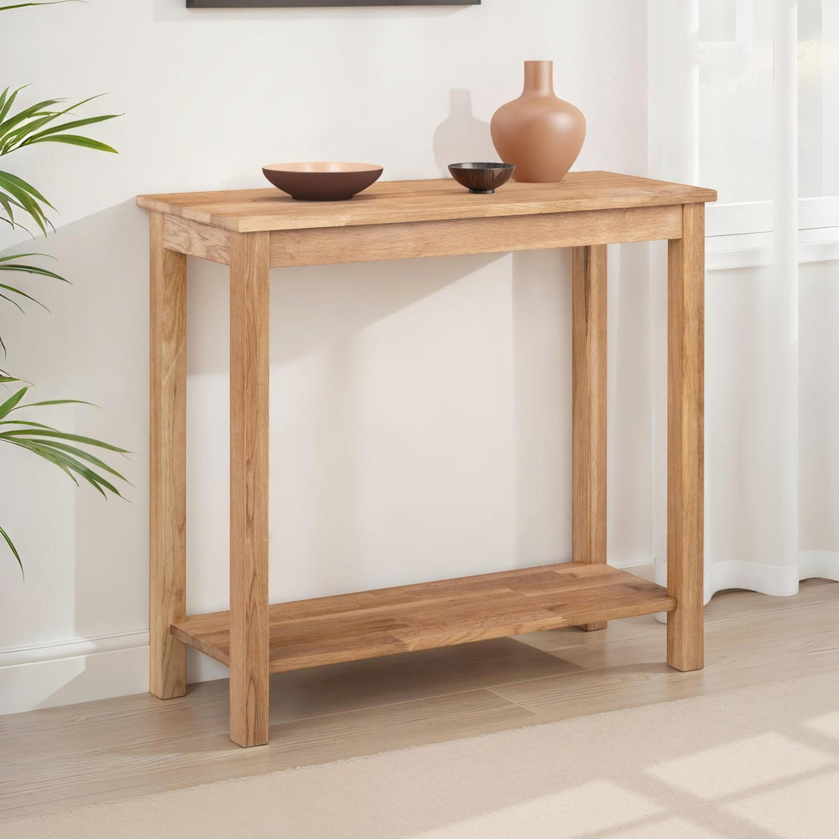 Wooden Console Table Rectangular - Coxmoor