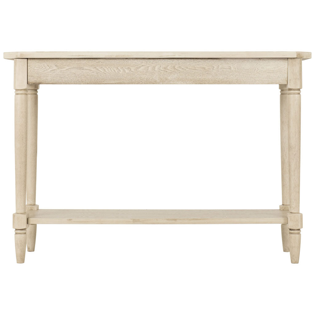 Wooden Console Table With 1 Drawer And Under Shelf - Chantilly