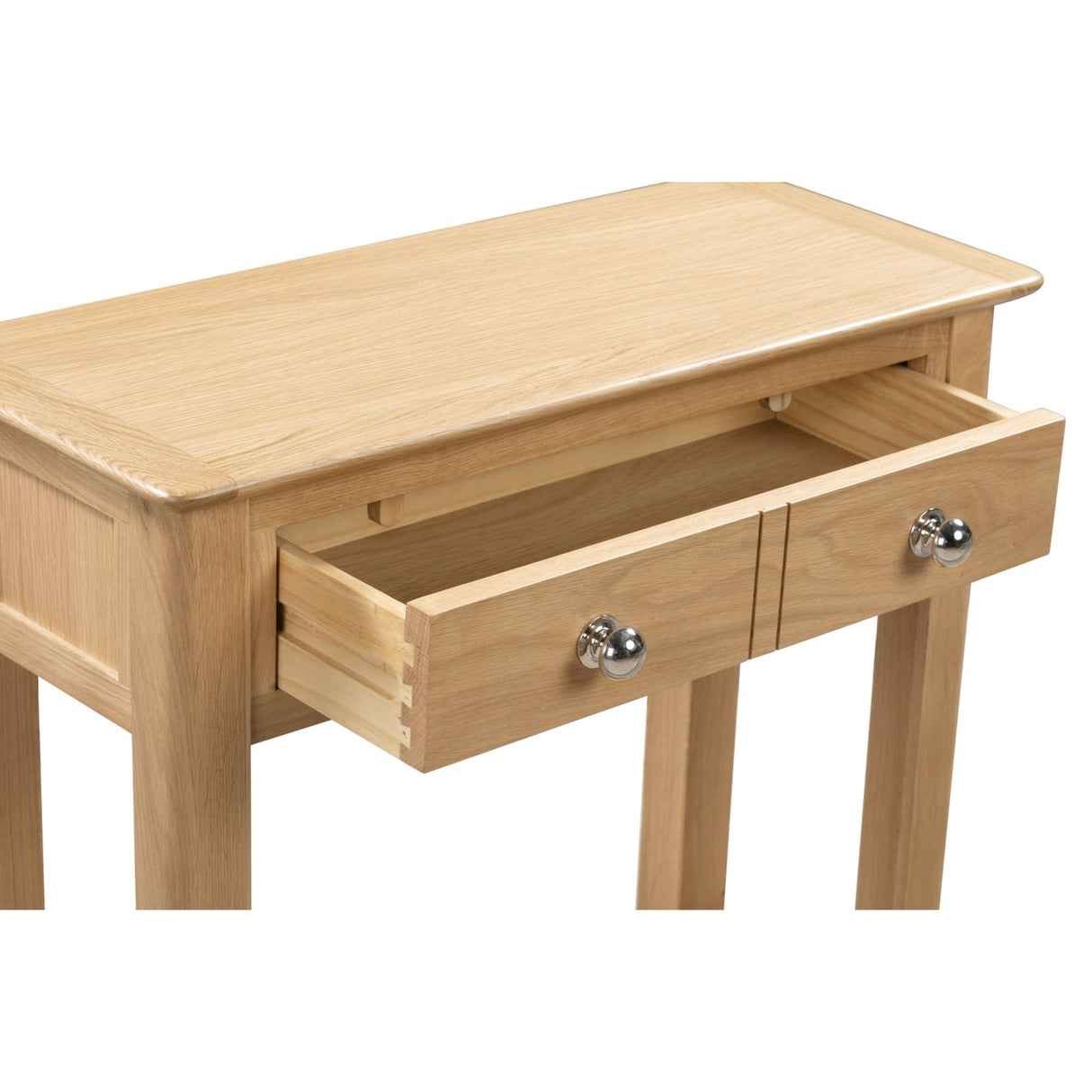 Wooden Console Table With 1 Drawer - Cotswold
