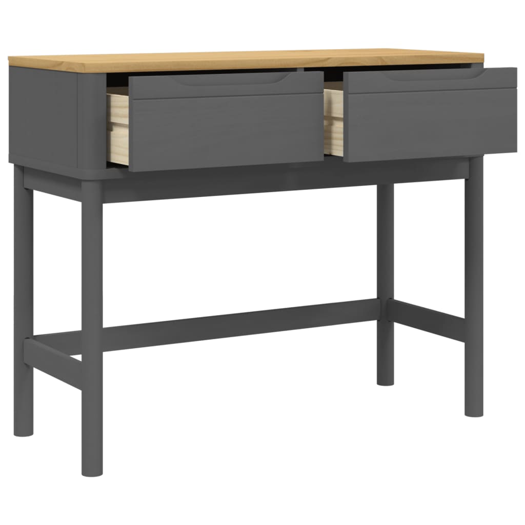 Wooden Console Table With 2 Drawers - Floro