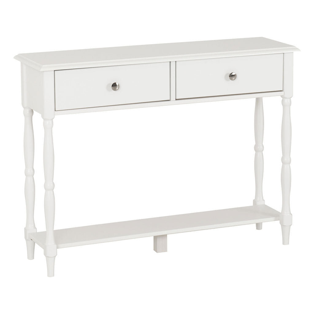 Wooden Console Table With 2 Drawers - Stratford