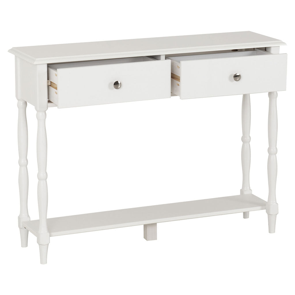 Wooden Console Table With 2 Drawers - Stratford
