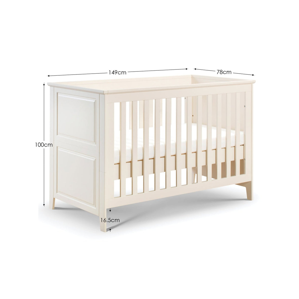 Wooden Cotbed - Cameo
