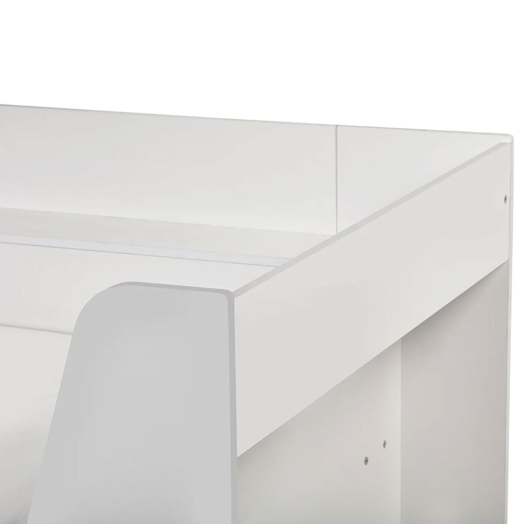 Wooden Day Bed With Drawer And Shelving Unit - Cyclone