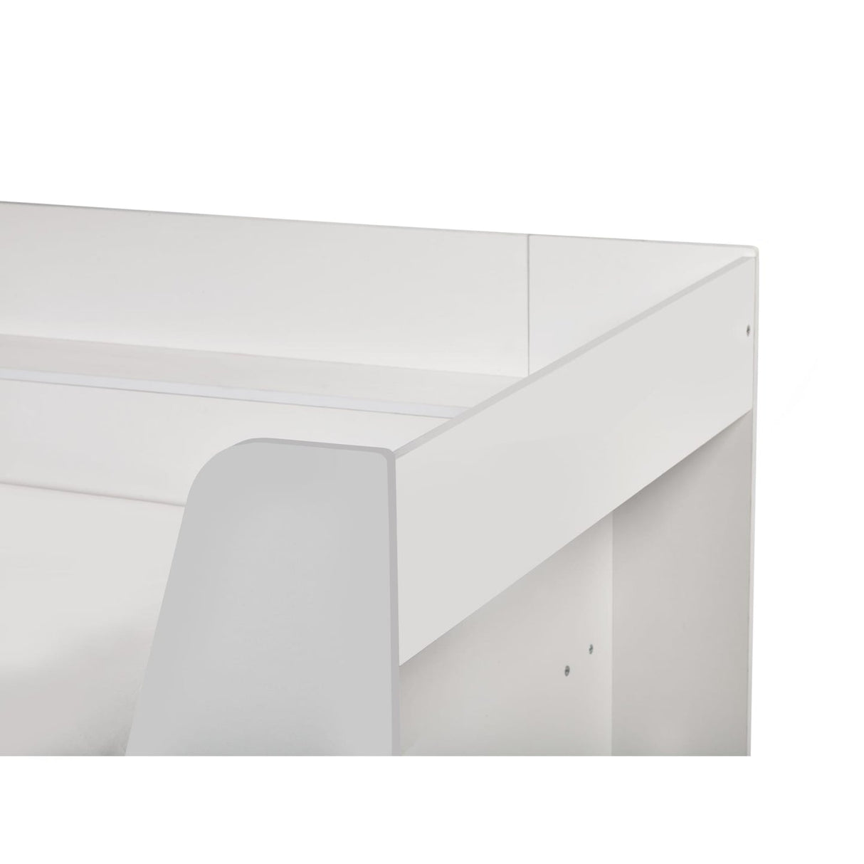 Wooden Day Bed With Drawer And Shelving Unit - Cyclone