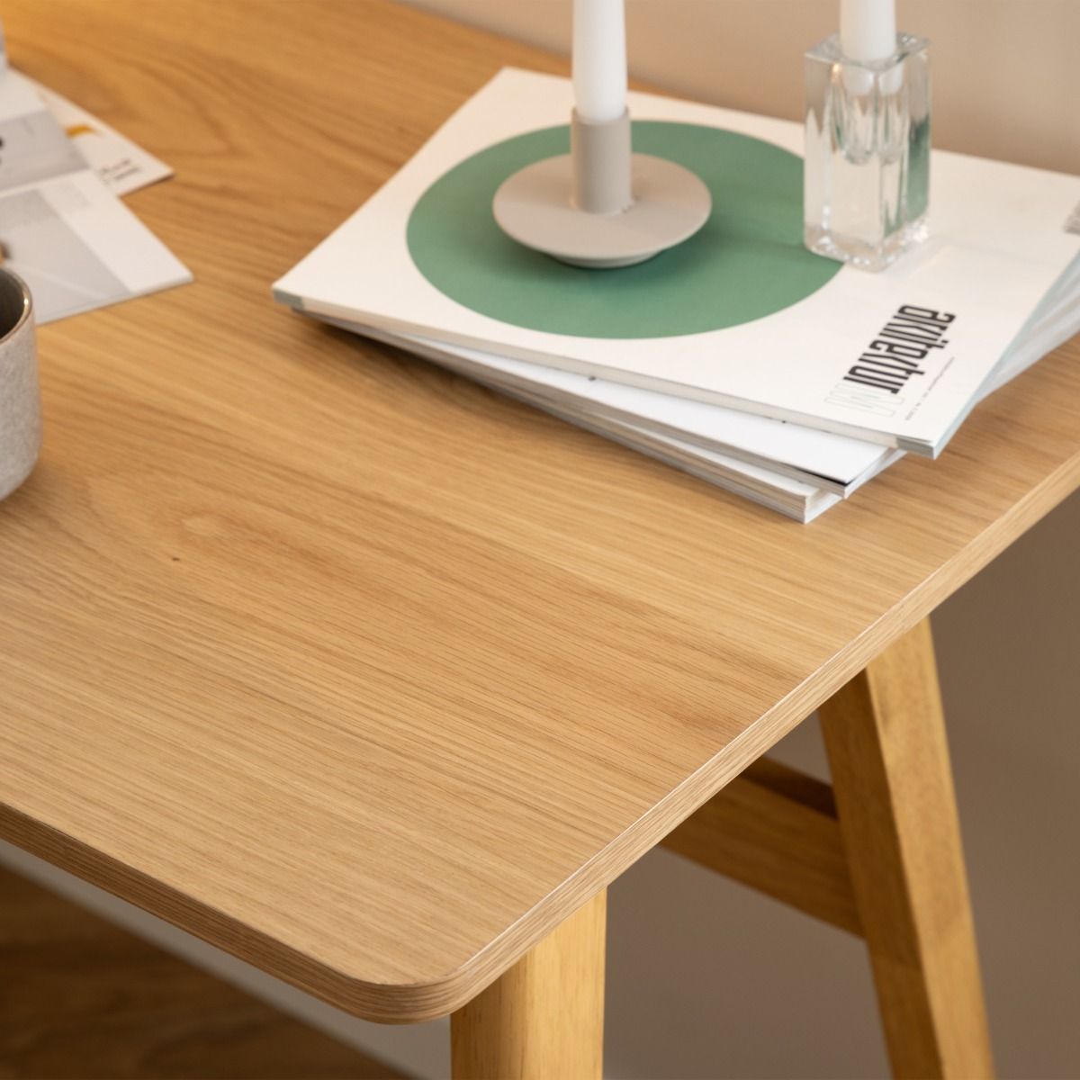 Wooden Desk for Home And Office - Barnett