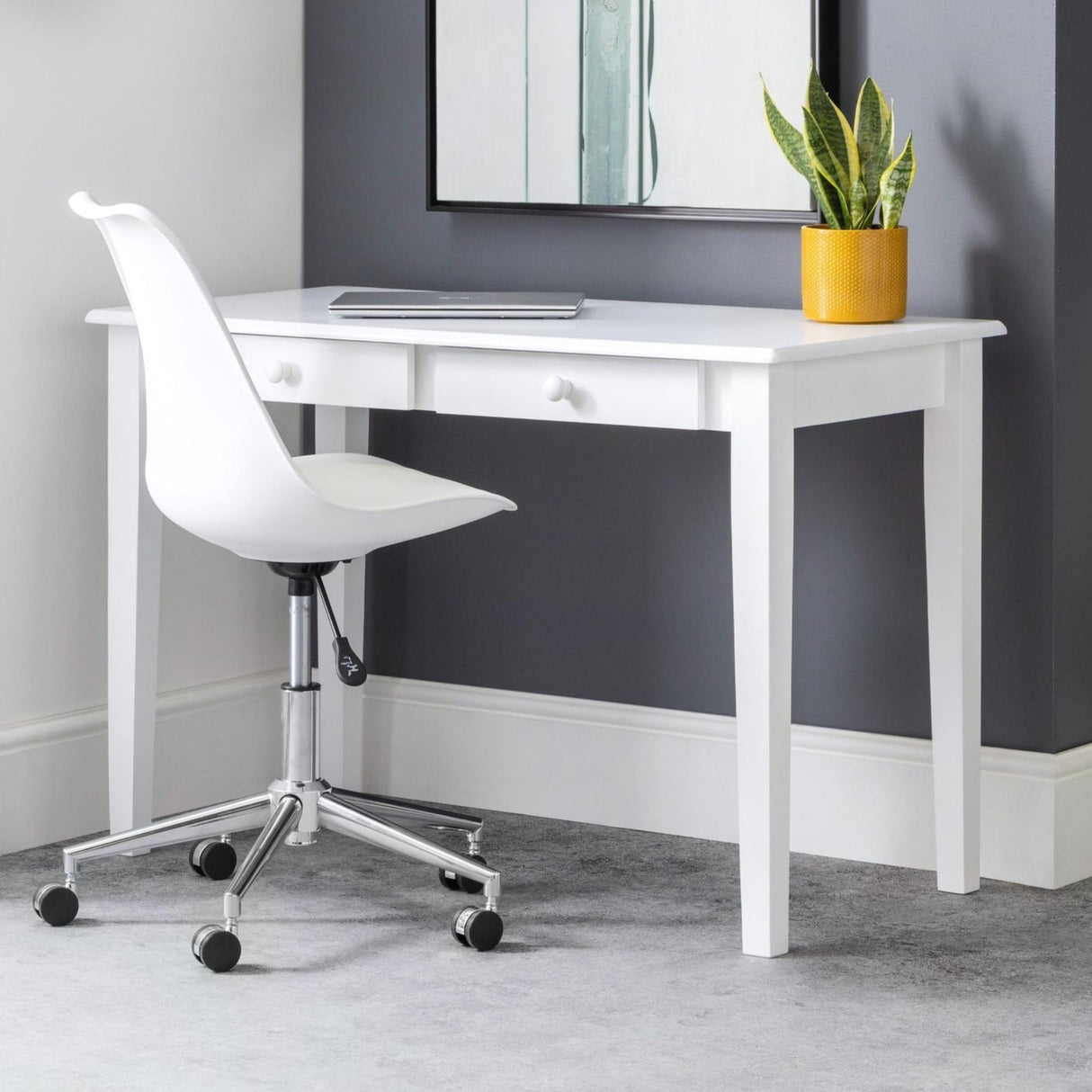Wooden Desk for Home And Office With 2 Drawers - Carrington
