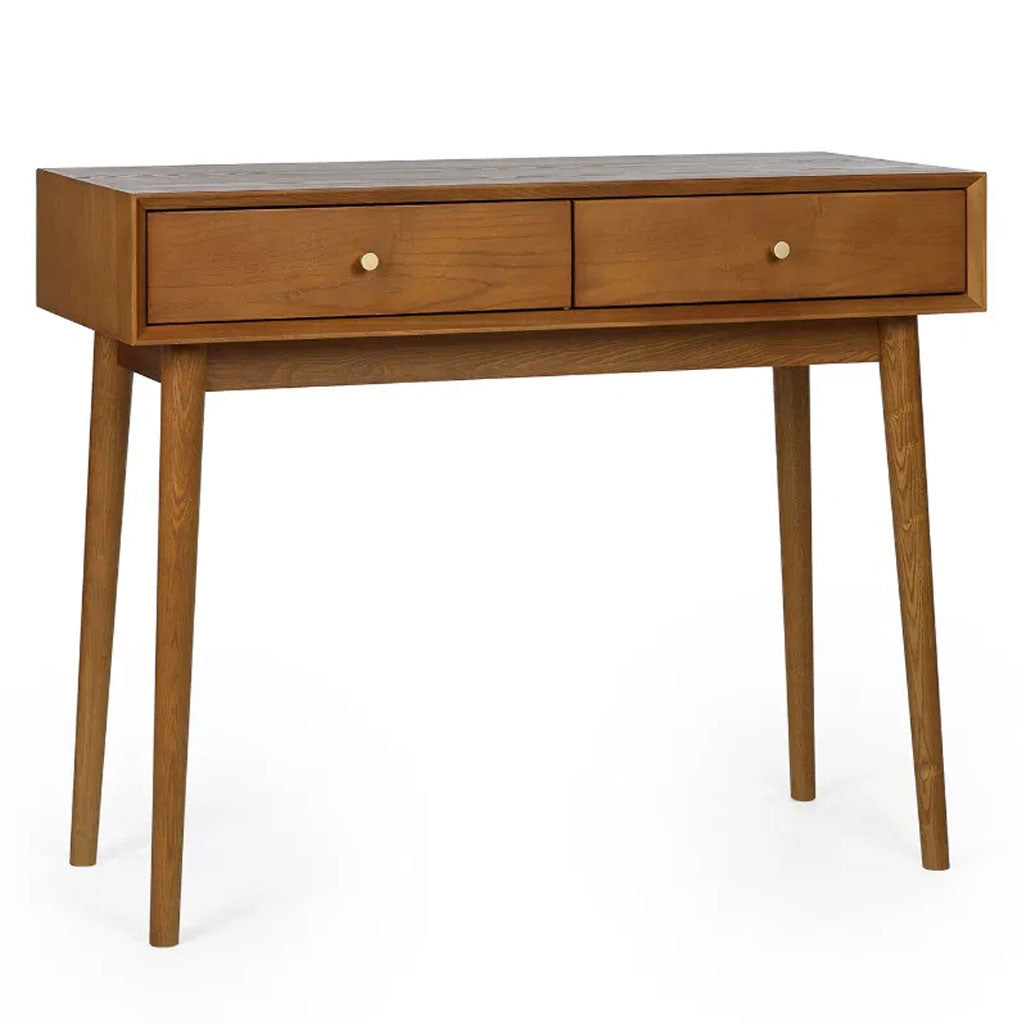 Wooden Desk for Home And Office With 2 Drawers - Lowry